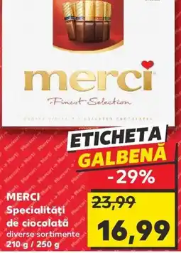 Kaufland MERCI Specialităţi de ciocolată Ofertă