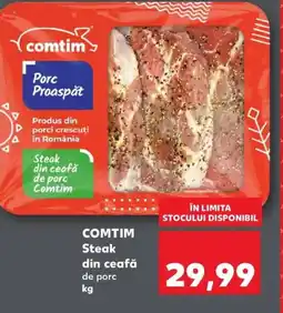 Kaufland COMTIM Steak din ceafă Ofertă