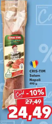 Kaufland CRIS-TIM Salam Napoli Ofertă