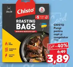 Kaufland CHISTO Pungi pentru copt şi congelator Ofertă