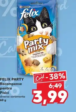 Kaufland FELIX PARTY Recompense pentru Pisici Ofertă
