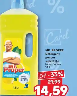 Kaufland MR. PROPER Detergent pentru suprafeţe Ofertă