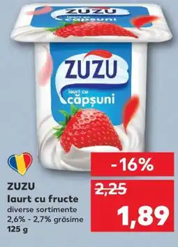 Kaufland ZUZU laurt cu fructe Ofertă