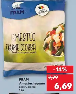 Kaufland FRAM Amestec legume Ofertă