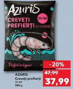 Kaufland AZURIS Creveţi prefierţi Ofertă