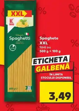 Kaufland Spaghete XXL Ofertă