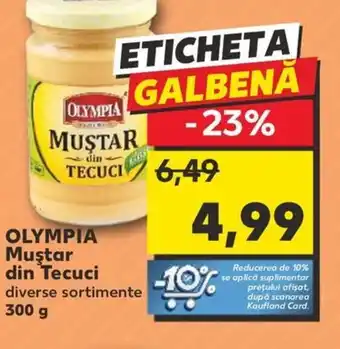 Kaufland OLYMPIA Muştar din Tecuci Ofertă