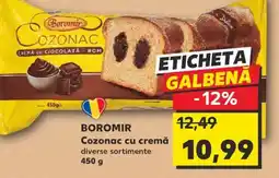 Kaufland BOROMIR Cozonac cu cremă Ofertă