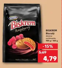 Kaufland BISKREM Biscuiți Ofertă
