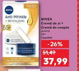 Kaufland NIVEA Cremă de zi + Cremă de noapte Ofertă