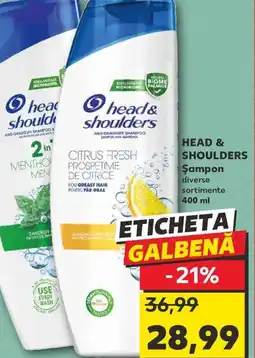 Kaufland HEAD & SHOULDERS Şampon Ofertă