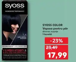 SYOSS COLOR Vopsea pentru păr