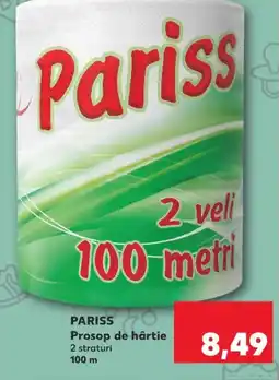 Kaufland PARISS Prosop de hârtie Ofertă
