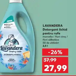 Kaufland LAVANDERA Detergent lichid pentru rufe Ofertă