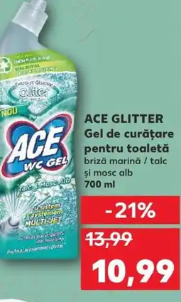 Kaufland ACE GLITTER Gel de curățare pentru toaletă Ofertă