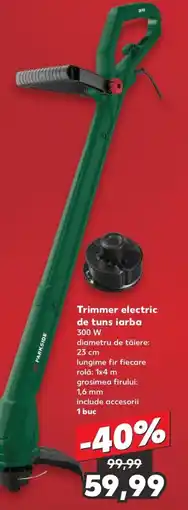 Kaufland Trimmer electric de tuns iarba Ofertă