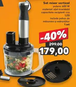 Kaufland Set mixer vertical Ofertă