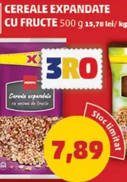 Penny CEREALE EXPANDATE CU FRUCTE Ofertă