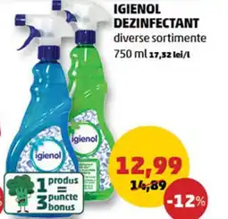 Penny IGIENOL DEZINFECTANT Ofertă
