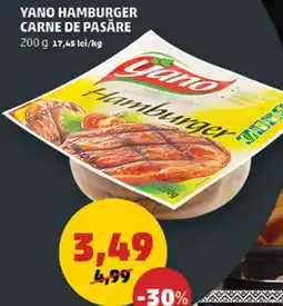 Penny YANO HAMBURGER CARNE DE PASĂRE Ofertă