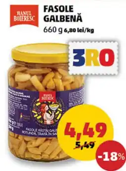 Penny FASOLE GALBENA Ofertă