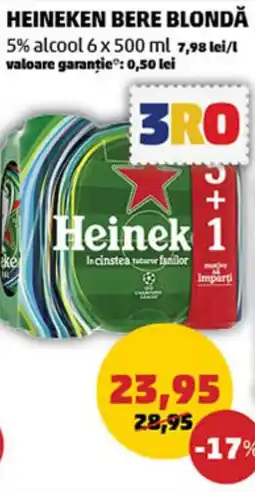 Penny HEINEKEN BERE BLONDĂ Ofertă