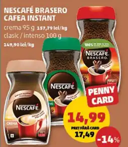 Penny NESCAFÉ BRASERO CAFEA INSTANT Ofertă