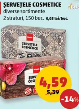 Penny ȘERVEȚELE COSMETICE Ofertă