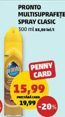 PRONTO MULTISUPRAFEȚE SPRAY CLASIC