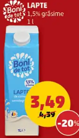 Penny LAPTE 1L Ofertă