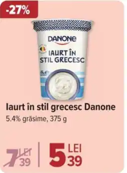 Carrefour laurt în stil grecesc Danone Ofertă