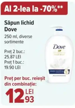 Carrefour Săpun lichid Dove Ofertă