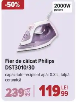 Carrefour Fier de călcat Philips DST3010/30 Ofertă