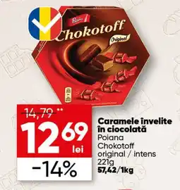 PROFI Caramele învelite în ciocolată Poiana Chokotoff Ofertă