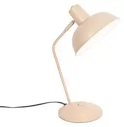 Favi Lampa de masa retro bej - Milou Ofertă