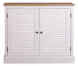 Favi Bufet cu 2 usi, blat stejar, Colectia Shutter cu finisaj Vopsit Ofertă