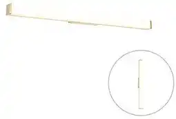Favi Aplică baie alamă 92 cm cu LED IP44 - Cascada Ofertă