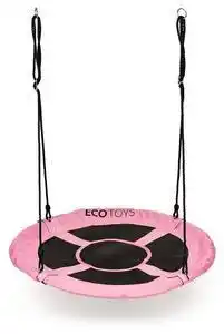 Favi Leagăn de grădină cuib de barză 100 cm ECOTOYS roz Ofertă