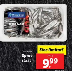 Lidl OCEAN FISH Şprot sărat Ofertă