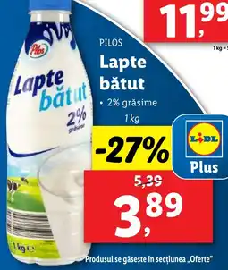 Lidl PILOS Lapte bătut Ofertă