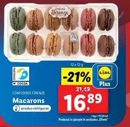 Lidl CONFISERIE FIRENZE Macarons Ofertă