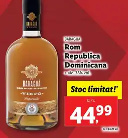 Lidl BARAGUA Rom Republica Dominicana Ofertă