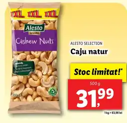 Lidl ALESTO SELECTION Caju natur Ofertă