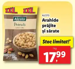 Lidl ALESTO Arahide prăjite şi sărate Ofertă