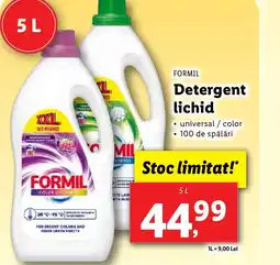 Lidl FORMIL Detergent lichid Ofertă