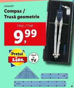 Lidl Compas / Trusǎ geometrie Ofertă