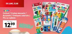 Lidl Carioci / Creion mecanic / Acuarele / Creioane colorate / Pix cu radieră Ofertă