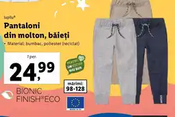 Lidl Pantaloni din molton, băieți Ofertă