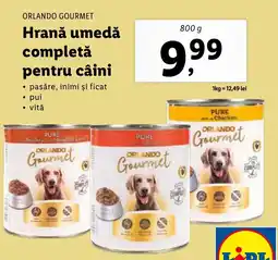 Lidl ORLANDO GOURMET Hrană umedă completă pentru câini Ofertă