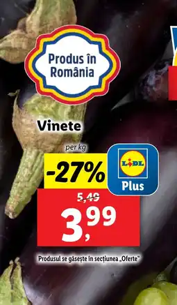 Lidl Vinete Ofertă